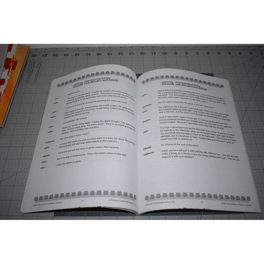 Teacher Created Resources World History Readers Theater Grades 5-8 TCR 3998 Book